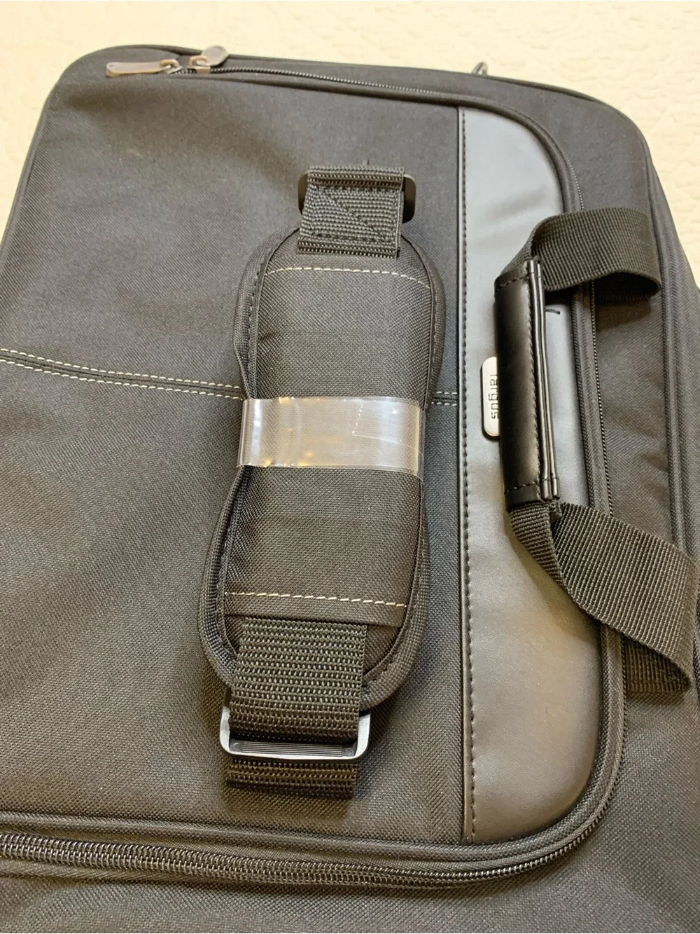 Targus Classic Slim Laptop Bag Padded Handles and Adjustable Shoulder Strap